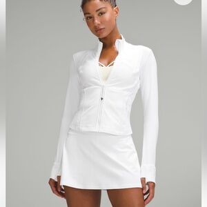 Define Crop Jacket - White